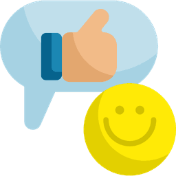 Like and smile icon